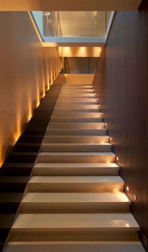 35 Amazing Staircase Lighting Design Ideas and Pictures