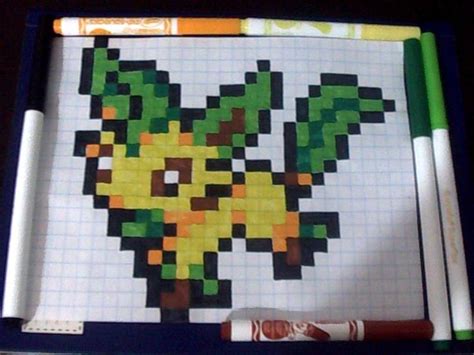 Leafeon Pixel Art by:GlaceonOwO | Pixel art, Art, Fan art