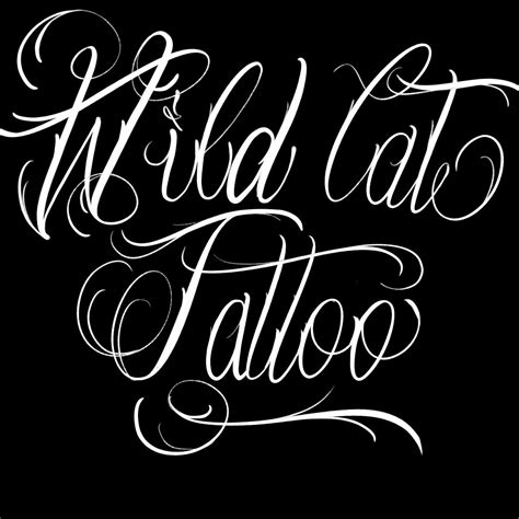 Wild cat tattoo