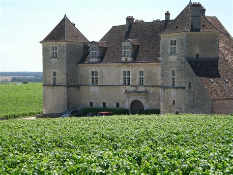 The Chateau de Vogeot south of Dijon Burgundy. #wine