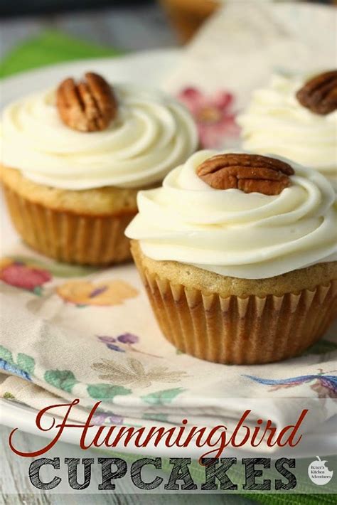 Hummingbird Cupcakes | Renee's Kitchen Adventures