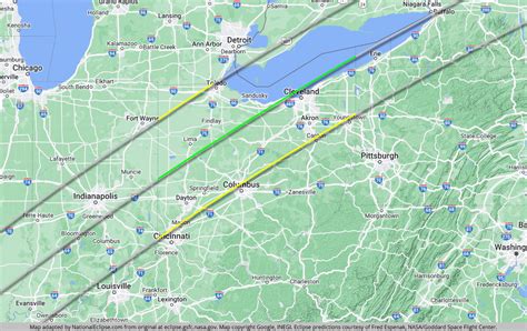 Solar Eclipse 2024 Map Ohio - Ariel Brittni