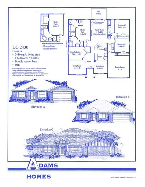 Beautiful Adams Homes Floor Plans - New Home Plans Design