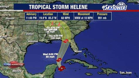 Helene to rapidly intensify over Gulf of Mexico, portions of Florida ...