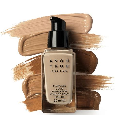 AVON True Colour Flawless Liquid Foundation SPF15 - 30ml - various ...