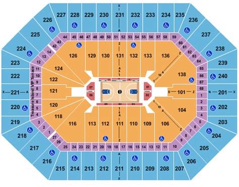 Target Center Seating Chart | CloseSeats.com