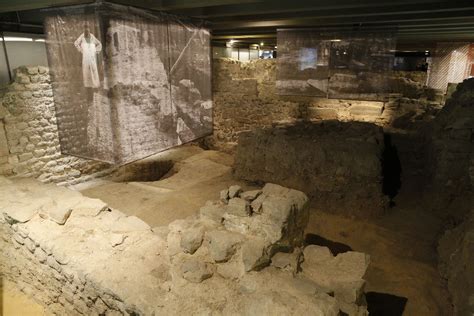 Archaeological Crypt at Notre Dame Cathedral in Paris