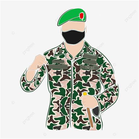 Tni Ad Hd Transparent, Indonesia Military Soldier Tni Ad, Soldier ...