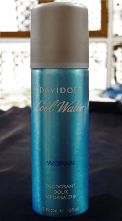 Davidoff Cool Water Woman Deodorant Doux Vaporisateur Review – fashion and lifestyle