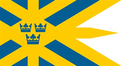 Swedish War Flag Redsign : r/vexillology