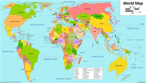 World Maps | Maps of all countries, cities and regions of The World