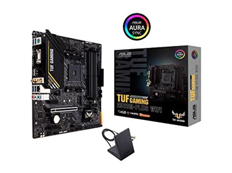 ASUS TUF Gaming A520M-PLUS (WiFi) AMD AM4 microATX Gaming Motherboard ...