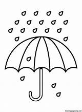 Umbrella Coloring Pages Printable For Free Download sketch template