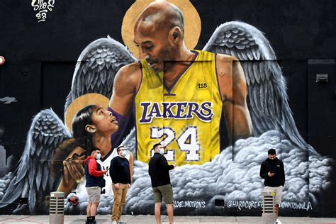 LA pays tribute on anniversary of Kobe Bryant’s death