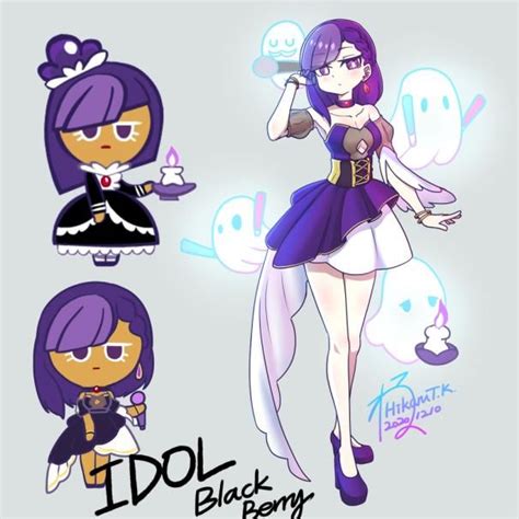 NOT MINE! | Blackberry cookies, Character design, Cookie run