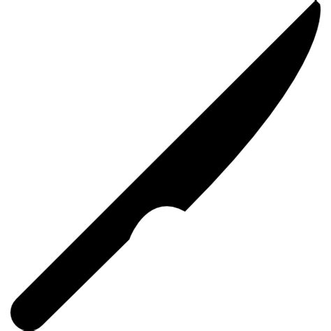 Chef Knife Silhouette at GetDrawings | Free download