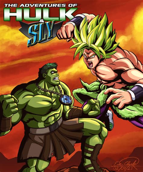 Request - Hulk vs Broly by Sawuinhaff on DeviantArt