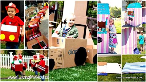 27 Ideas On How To Use Cardboard Boxes For Kids Games And Activities ...