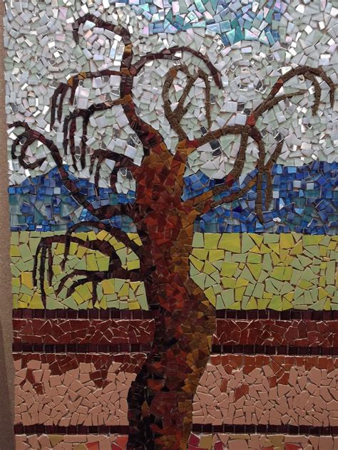 Mosaic tree art #art #mosaic #trees | Mosaic tree art, Tree art, Mosaic art