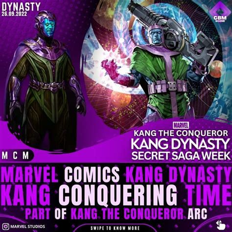 CBM SCENE on Instagram: "Marvel Comics Kang Dynasty (Origin of Kang ...