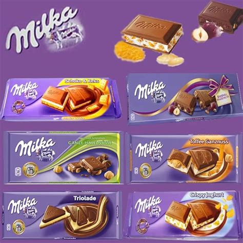 All Flavors Milka Chocolate 100g/300g - Buy Milka Chocolate Flavors ...