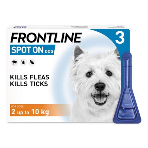 FRONTLINE Spot On Flea Treatment Small Dog - 3 Pipettes