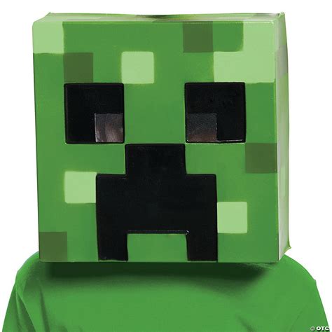 Adult's Minecraft Creeper Vacuform Mask