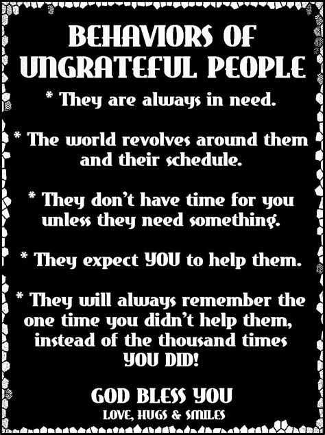 Behaviors Of Ungrateful People Pictures, Photos, and Images for ...