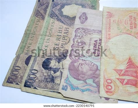 Some Indonesian Rupiah Currency Notes Denominations Stock Photo ...