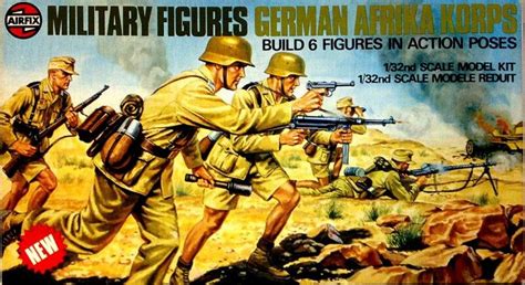 Airfix Small Soldiers, Toy Soldiers, Plastic Soldier, Afrika Korps, Scale Model Kits, New ...