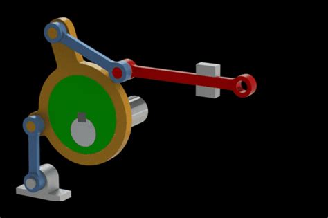 Valve motion eccentric | Mechanical design, Mechanical engineering design, Motion