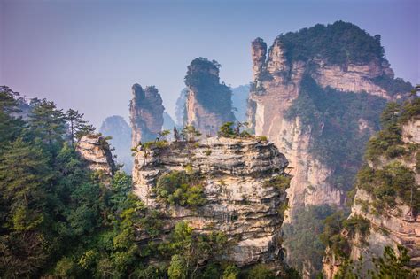 Tianzi Mountain Wallpapers Images Photos Pictures Backgrounds