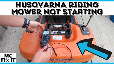 Husqvarna Riding Mower Not Starting FIXED! - LTH 130 (Complete Guide) - YouTube