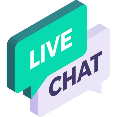 Live chat Gradient Isometric Gradient icon