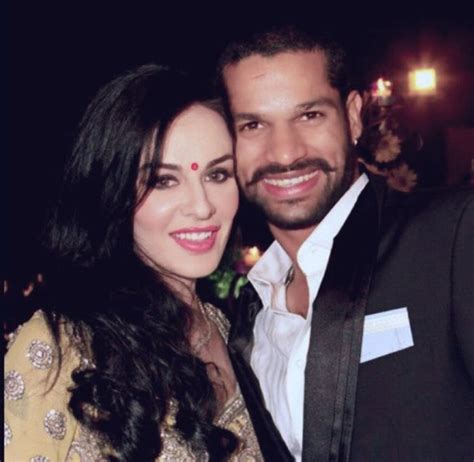 Images for Cricketer Shikhar Dhawan and his wife Ayesha Mukherjee, Photos, Pictures