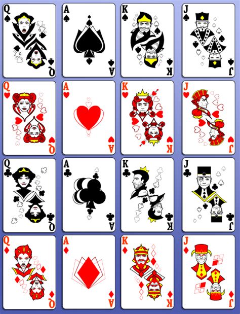 Face Cards by AstroHelix on DeviantArt