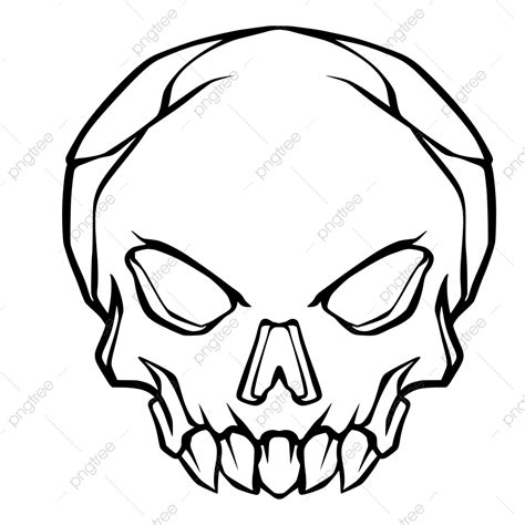 Skull Logo Skeleton Vector Hd PNG Images, Skull Logo Vector, Skull Drawing, Logo Drawing, Skull ...