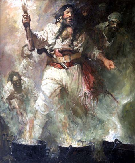 The Death of the Pirate Blackbeard | HubPages