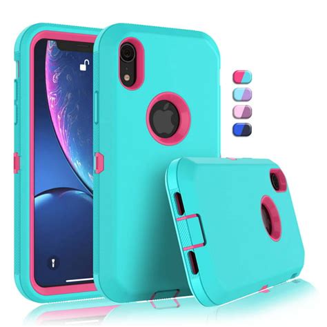 iPhone XR Cases, Sturdy Phone Case for iPhone XR 6.1", Tekcoo Full-Body ...