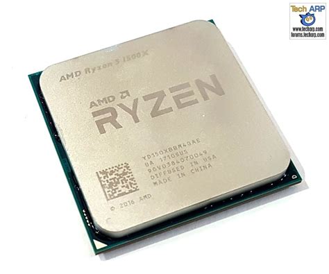 The AMD Ryzen 5 1500X Quad-Core Processor Review - Tech ARP