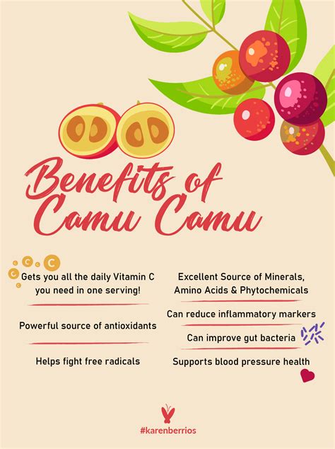 What are the Benefits of Camu Camu? - Nutrition Karen Berrios