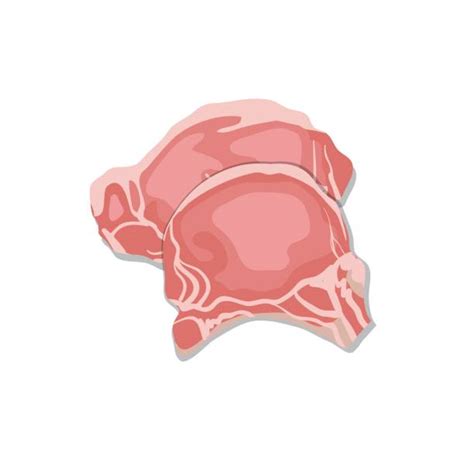 Royalty Free Pork Chops Clip Art, Vector Images & Illustrations - iStock