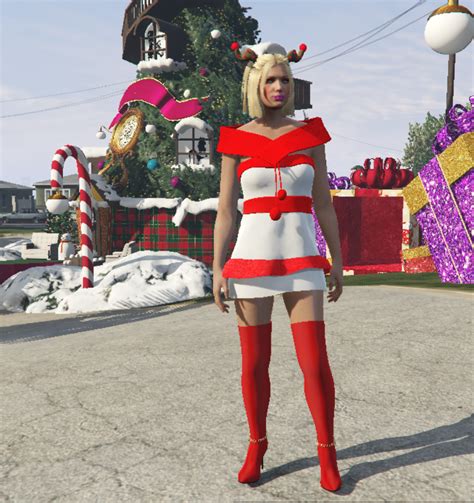 Christmas Dress for MP Female - GTA5-Mods.com