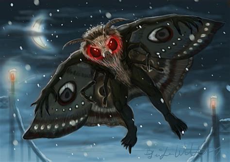 December: The Mothman by pyro-helfier.deviantart.com on @DeviantArt in ...