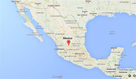 Aguas Calientes Mexico Map - United States Map States District