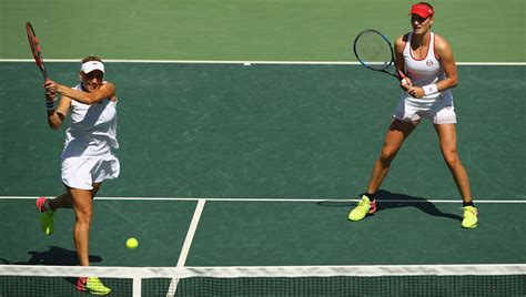 Women’s doubles gold for Russians as US pair take mixed honours ...