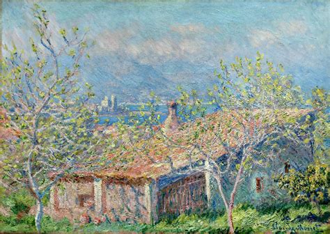 Claude Monet - Gardener's House at Antibes, 1888 Antibes, Artist Monet, Monet Art, Wassily ...