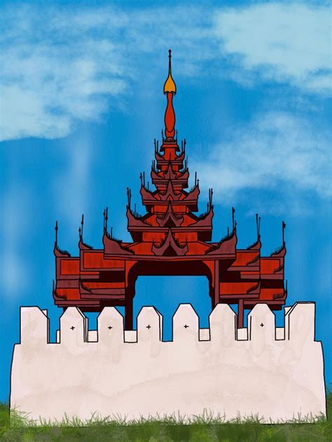 Mandalay Royal Palace | Myanmar Art