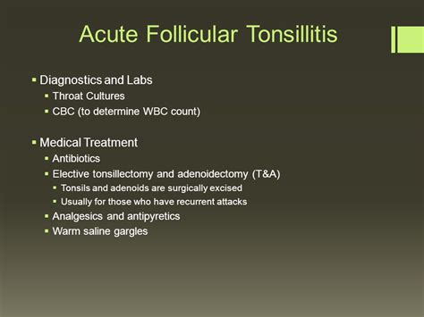 Follicular tonsillitis antibiotics