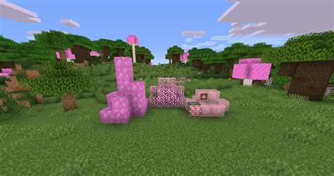 Pretty Pink Minecraft Texture Pack